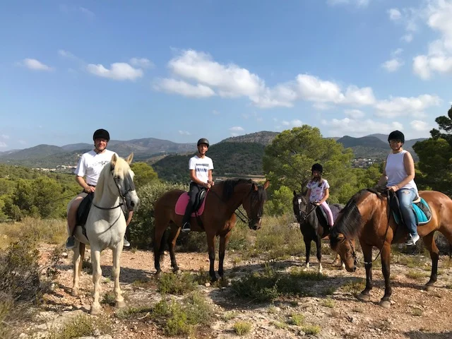 rutas a caballo en Valencia